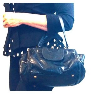 Leather three-pocket Hobo Bag, circa 2006.